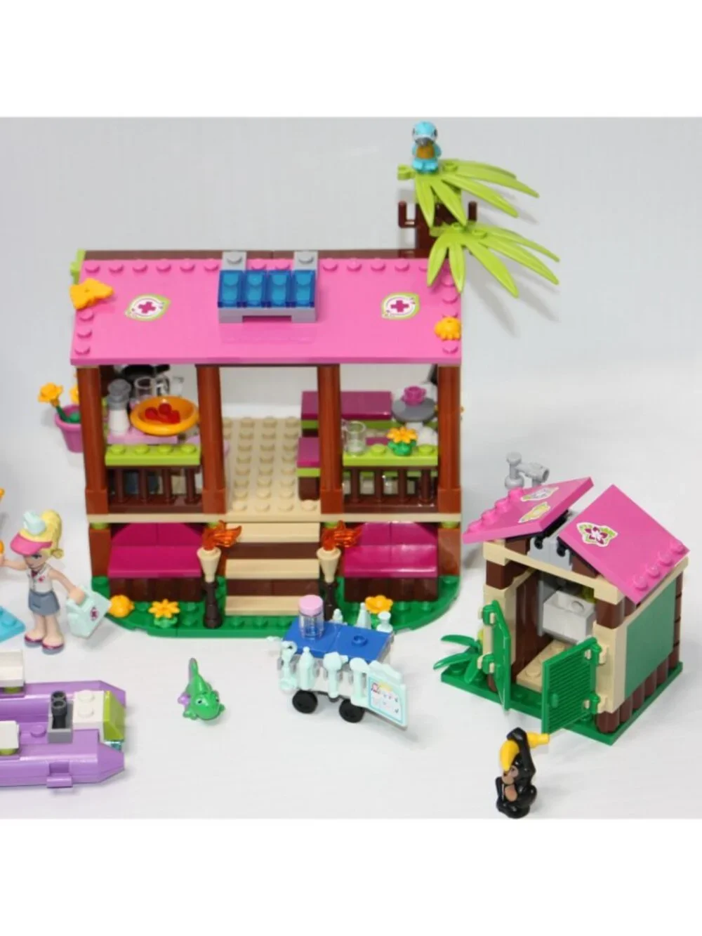 Lego Friends Jungle Rescue Base Complete Set 41038 with Instructions but NO Box